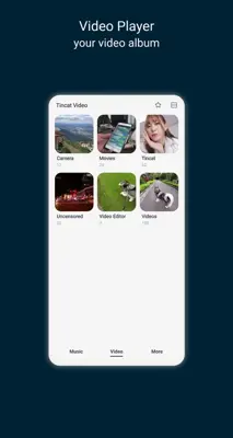 Tincat Player Music & Video android App screenshot 0